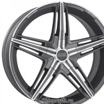 фото OZ Racing David 7.5x17/5x110 D75 ET38 Matt Graphite Diamond Cut Matt Graphite Diamond Cut