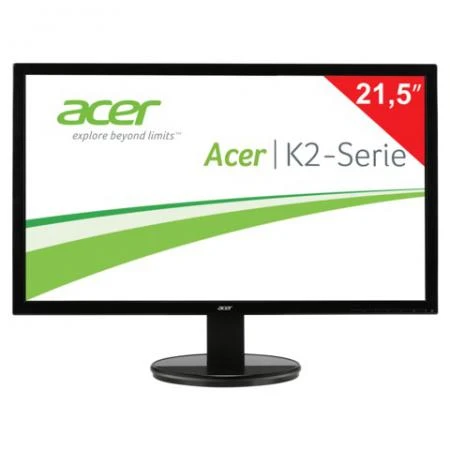 Фото Монитор LED 21,5" (55 см) ACER K222HQLbd (UM.WW3EE.002), 1920x1080, TN+film, 16:9, DVI, D-Sub, 200 cd, 5 ms, черный