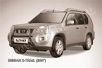 фото Slitkoff Кенгурятник d57 высокий черный NISSAN X-TRAIL (2007)