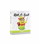 фото Стимулирующий презерватив с шариками Roll & Ball с ароматом яблока (1 шт)