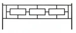 фото Ограждение Прямоугольник 20