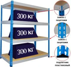 Фото Стеллаж металлический складской МКФ