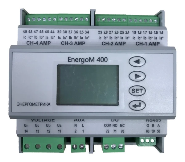 Фото Измеритель параметров электроэнергии EnergoM 400