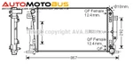 фото Радиатор охлаждения двигателя AVA QUALITY COOLING MS2445