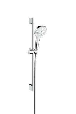 Фото Hansgrohe Croma Select E 1jet EcoSmart 26585400 Душевой гарнитур (хром/белый)