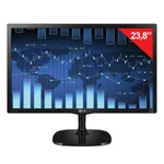 фото Монитор LED 23,8" (58 см) LG IPS, 16:9, HDMI, D-Sub, 250 cd, 1920x1080, 5 ms, черный