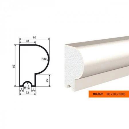 Фото Молдинг МВ-85/2 (МС-105)
