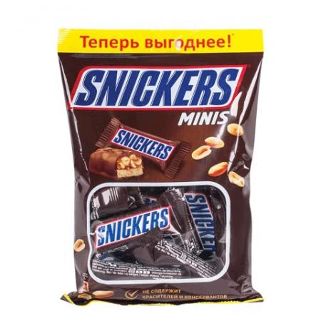 Фото Шоколадные батончики SNICKERS "Minis"