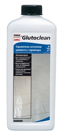 Фото Удалитель остатков цемента с мрамора Glutoclean Pufas