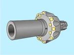 Фото №3 Расширитель скважин 250мм, Пневмоударник П-150С, Коронка буровая КНШ-178