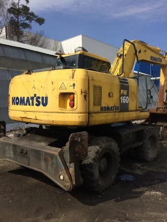 Фото Экскаватор колесный Komatsu PW - 160 - 7H