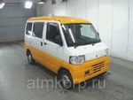 фото Микроавтобус электромобиль MITSUBISHI MINICAB MIEV 2012 груз 350кг запас хода 150 пробег 127 т.км белый желтый