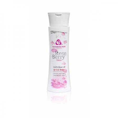 Фото Гель для душа отшелушивающий Rose Berry Nature Болгарская Роза Карлово 200 ml