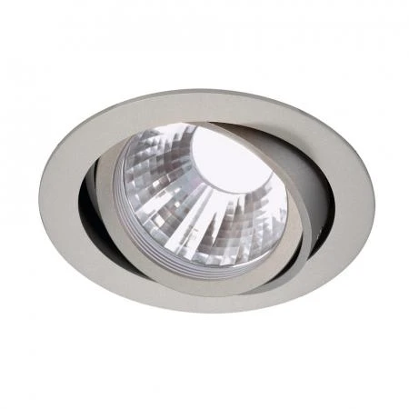 Фото NEW TRIA LED DISK светильник встраиваемый с Fortimo LED 11Вт, 4000K, 850lm, 35°, серебристый | 113564 SLV