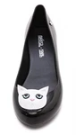 фото Melissa Women's Melissa + Karl Lagerfeld Ultragirl Cat Flats