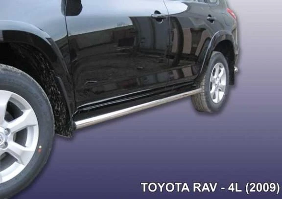 Фото Slitkoff Защита порогов d57 труба Toyota Rav 4 L 2009