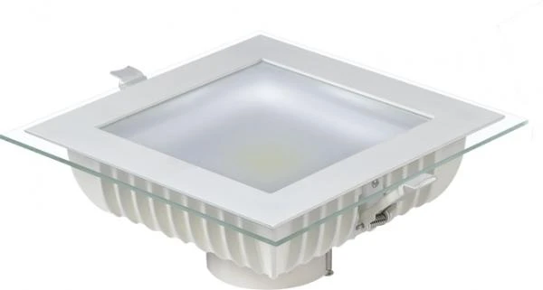 Фото Светодиодный светильник "Downlight" 225x225x90 21.6вт 4200K 1273лм IP40 УХЛ4 | TRD20-80-C-01 НОВЫЙ СВЕТ