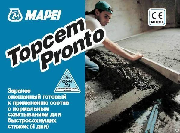 Фото Стяжка TOPCEM PRONTO 25кг