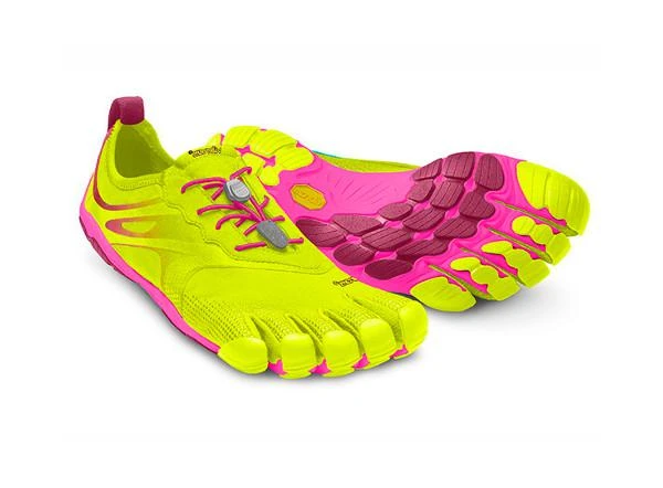 Фото VIBRAM Мокасины FIVEFINGERS BIKILA EVO W (41, 3506 Желтый/Розовый, ,)