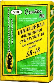 Фото Шпатлевка гипсовая SR 18 марка PRO (20кг)