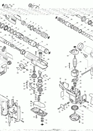 Фото Makita Штифт 4 для HR5001C перфоратор Makita HR5001C рис.( 93)