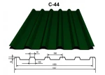 фото Профнастил, профилированный лист С44х1000