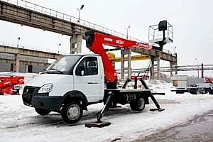 Фото Автовышка Socage T-315 на шасси ГАЗ-3302 Газель