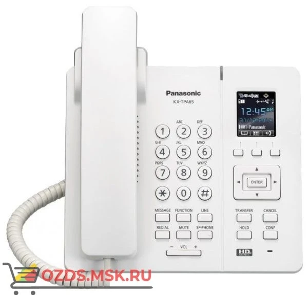 Фото Panasonic KX-TPA65 (KX-TPA65RU) — SIP-радиотелефон в настольном исполнении