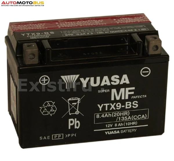 Фото Yuasa YTX9-BS