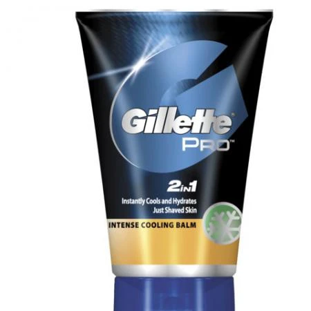 Фото Бальзам после бритья GILLETTE (Жиллет) Pro 2 в 1, 100 мл, интенсивное охлаждение, для мужчин