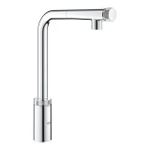 фото Grohe Minta 31613000 Смеситель для кухни, сенсорный, выдвижной излив