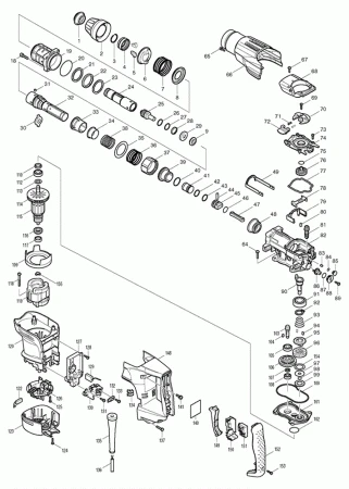 Фото Makita Ударник для HR3541FC перфоратор Makita HR3541FC рис.( 41)