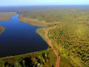 Фото Земля под строительство коттеджного посёлка базы отдыха пансионат усадьба у озера и леса д. Филипповское