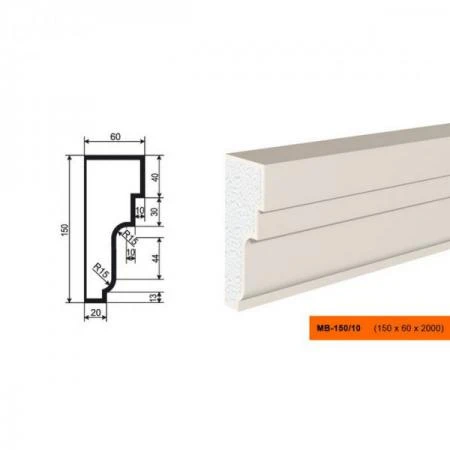 Фото Молдинг МВ-150/10
