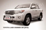 фото Slitkoff Кенгурятник d76 низкий мини Toyota Land Cruiser 200 2013