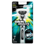 фото Бритва GILLETTE (Жиллет) "Mach3", с 1 сменной кассетой, для мужчин