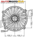 фото Вентилятор охлаждения двигателя DENSO DER07005