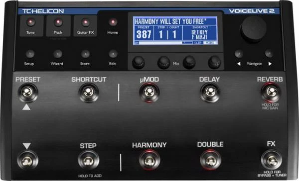 Фото Процессор эффектов TC HELICON VoiceLive 2 with VLOOP