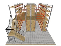 Фото Стеллажи мезонинные
