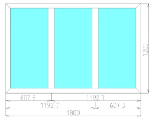 Фото Окно пвх для дачи 1800*1200 мм