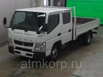 фото Грузовик двухкабинник бортовой MITSUBISHI CANTER кузов FEA20 гв 2011 кабина 6 мест груз 2 тн пробег 170 т.км