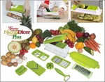 Фото №19 Nicer Dicer Plus Найсер Дайсер Плюс механическая овощерезка