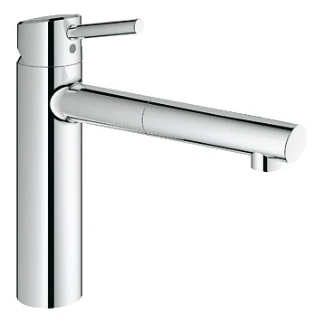 Фото Grohe Concetto 31129001 Смеситель для кухни, выдвижной излив