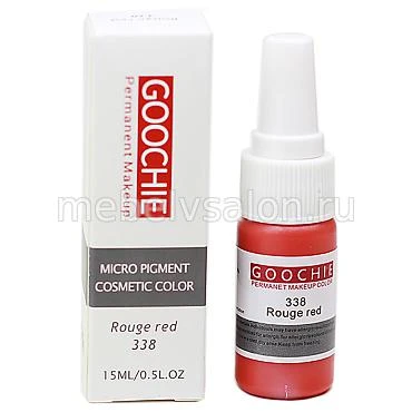 Фото Пигмент Goochie 338 Rouge Red