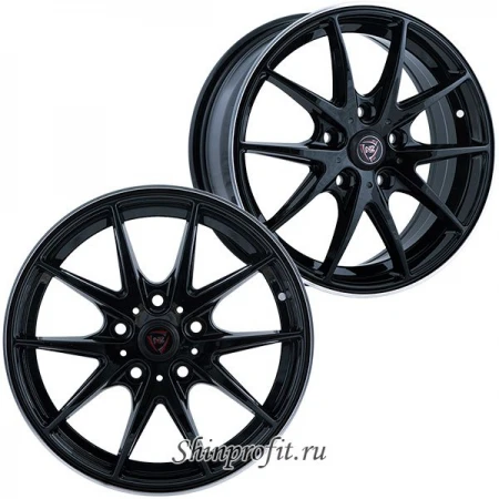 Фото NZ Wheels F-34 6.5x16/5x114.3 D66.1 ET50 BKPL