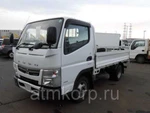 фото Грузовик бортовой MITSUBISHI CANTER кузов FBA00 год выпуска 2011 грузоподъемность 1,5 тонны пробег 77 тыс км