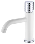 фото Boheme Stick 121-WCR Смеситель для умыв. низ. WHITE DIAMOND CHROME