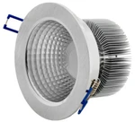 фото Светодиодный светильник "Downlight" 9.9вт 4200K 666лм IP40 УХЛ4 | TRD10-35-C-01 (золотой) НОВЫЙ СВЕТ