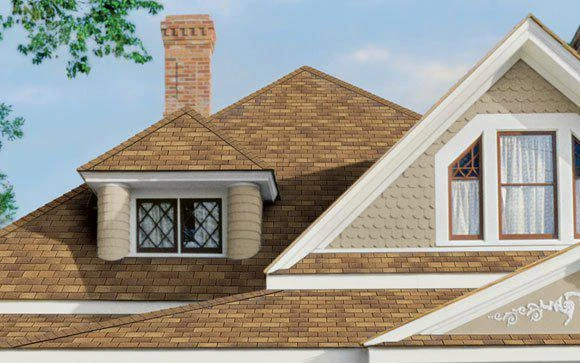 Фото Гибкая битумная черепица Owens Corning Supreme AR, Desert Tan