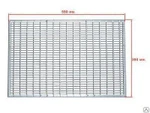 фото Решетка водоприемная придверная стальная 590х390, система дренажа и водоотв
